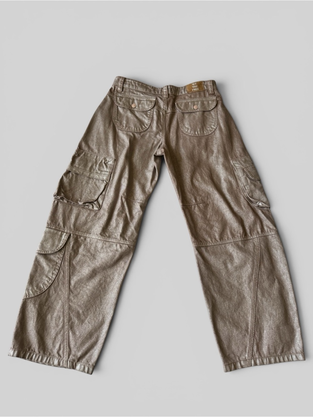 Free People Metallic Cargo Barrel
Jeans - Picture 6 of 10